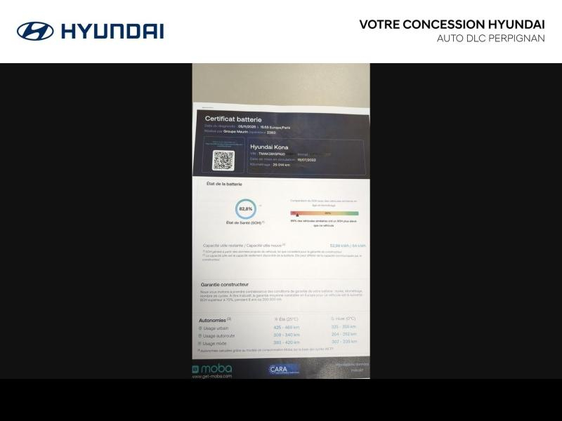 HYUNDAI Kona d’occasion à vendre à PERPIGNAN chez AUTO DLC (Photo 3)
