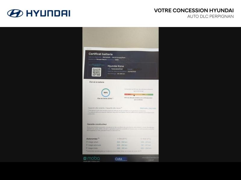 HYUNDAI Kona d’occasion à vendre à PERPIGNAN chez AUTO DLC (Photo 3)